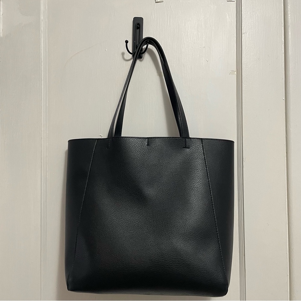 Target A New Day Black Tote Shopper
